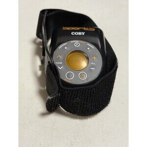 Coby Sports CX-96 Digital AM-FM Radio - Tested and Working-
